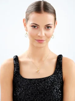 Kolczyki srebrne  - koła