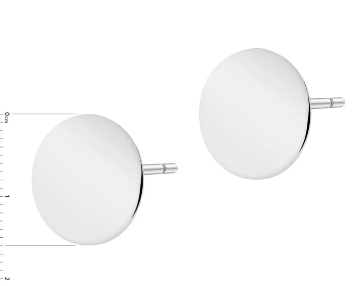 Kolczyki srebrne - koła