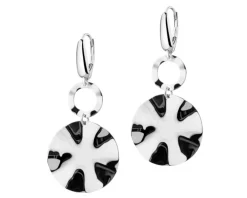 Kolczyki srebrne - koła