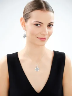 Kolczyki srebrne - koła