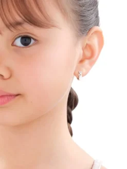 Kolczyki srebrne - koty