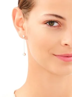 Kolczyki srebrne - kulki