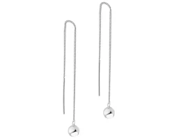 Kolczyki srebrne - kulki