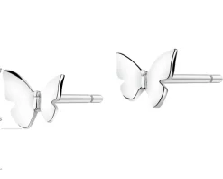 Kolczyki srebrne - motyle