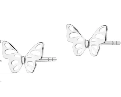 Kolczyki srebrne - motyle