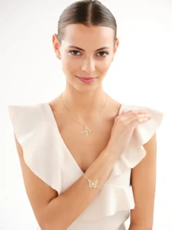 Kolczyki srebrne - motyle