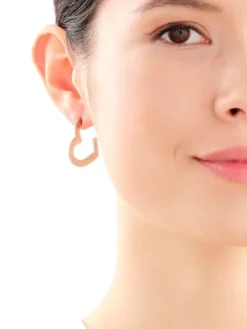 Kolczyki srebrne - serca