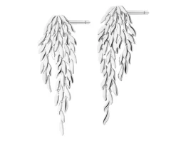 Kolczyki srebrne - skrzydła