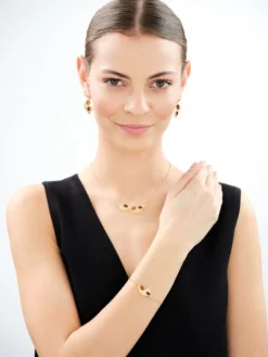 Kolczyki srebrne z bursztynem