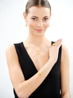 Kolczyki srebrne z bursztynem - kwadraty