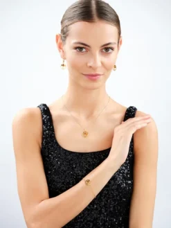 Kolczyki srebrne z bursztynem - drzewa