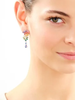 Kolczyki srebrne z cyrkoniami