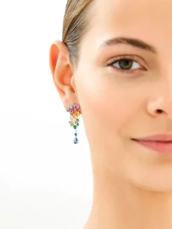 Kolczyki srebrne z cyrkoniami