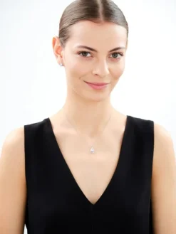 Kolczyki srebrne z cyrkoniami