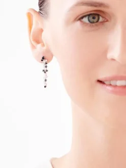 Kolczyki srebrne z cyrkoniami