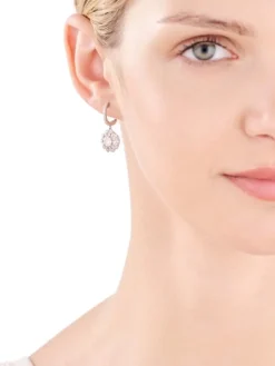 Kolczyki srebrne z cyrkoniami