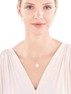 Kolczyki srebrne z cyrkoniami