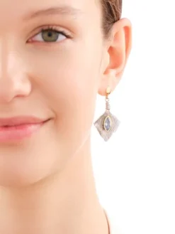 Kolczyki srebrne z cyrkoniami