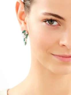 Kolczyki srebrne z cyrkoniami