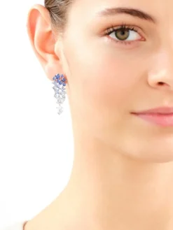 Kolczyki srebrne z cyrkoniami