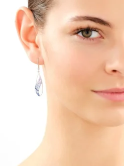 Kolczyki srebrne z cyrkoniami