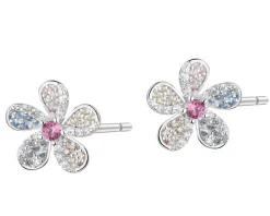 Kolczyki srebrne z cyrkoniami