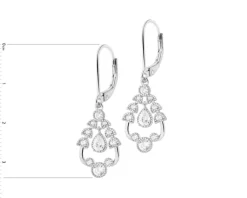 Kolczyki srebrne z cyrkoniami