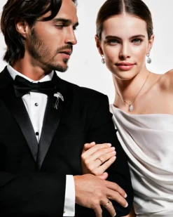 Kolczyki srebrne z cyrkoniami