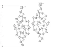 Kolczyki srebrne z cyrkoniami