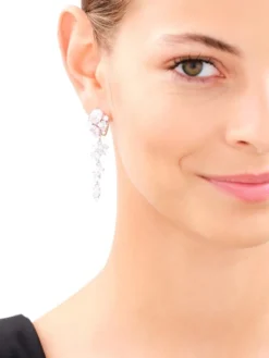 Kolczyki srebrne z cyrkoniami