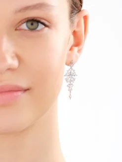 Kolczyki srebrne z cyrkoniami