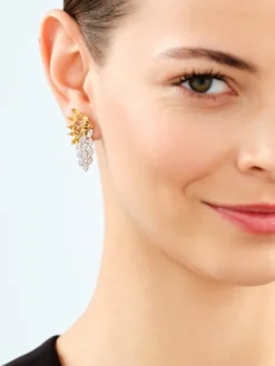 Kolczyki srebrne z cyrkoniami