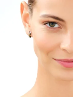 Kolczyki srebrne z cyrkoniami