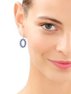 Kolczyki srebrne z cyrkoniami