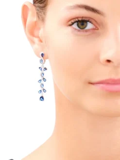 Kolczyki srebrne z cyrkoniami