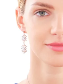 Kolczyki srebrne z cyrkoniami