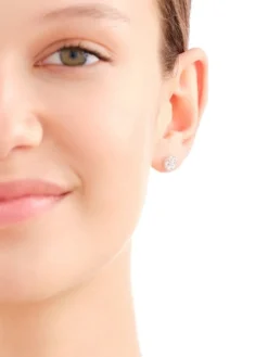 Kolczyki srebrne z cyrkoniami