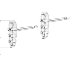 Kolczyki srebrne z cyrkoniami