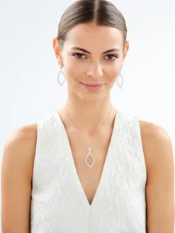 Kolczyki srebrne z cyrkoniami