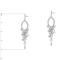 Kolczyki srebrne z cyrkoniami