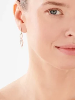 Kolczyki srebrne z cyrkoniami