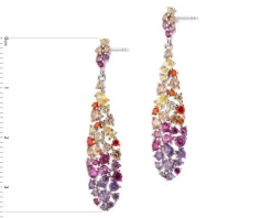 Kolczyki srebrne z cyrkoniami