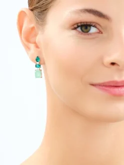 Kolczyki srebrne z cyrkoniami