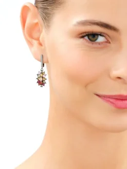 Kolczyki srebrne z cyrkoniami