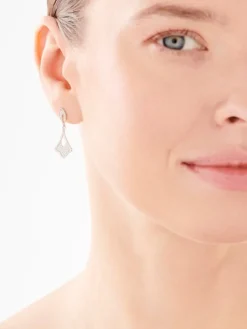 Kolczyki srebrne z cyrkoniami