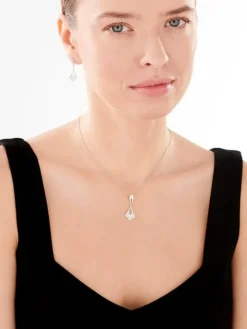 Kolczyki srebrne z cyrkoniami