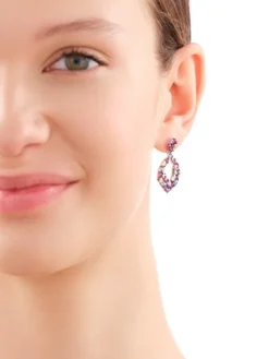 Kolczyki srebrne z cyrkoniami