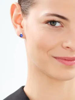 Kolczyki srebrne z cyrkoniami