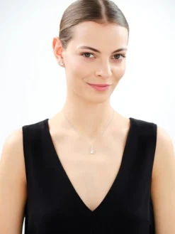 Kolczyki srebrne z cyrkoniami - ptaki