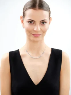 Kolczyki srebrne z cyrkoniami